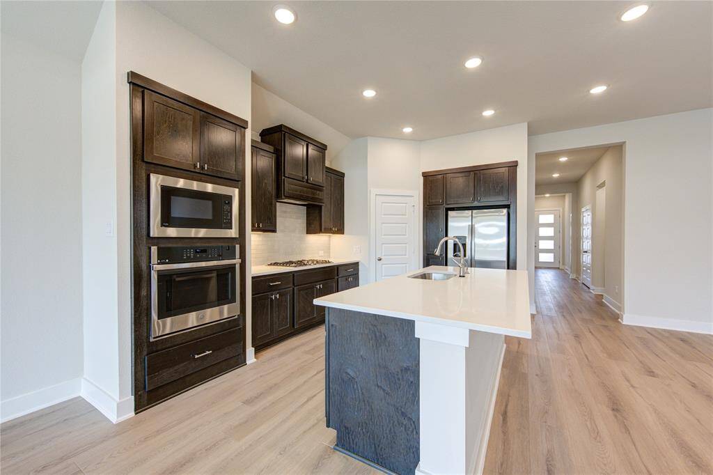 Open concept home boasting large, open entertaining.
