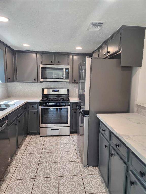 All stainless steel Whirlpool appliances