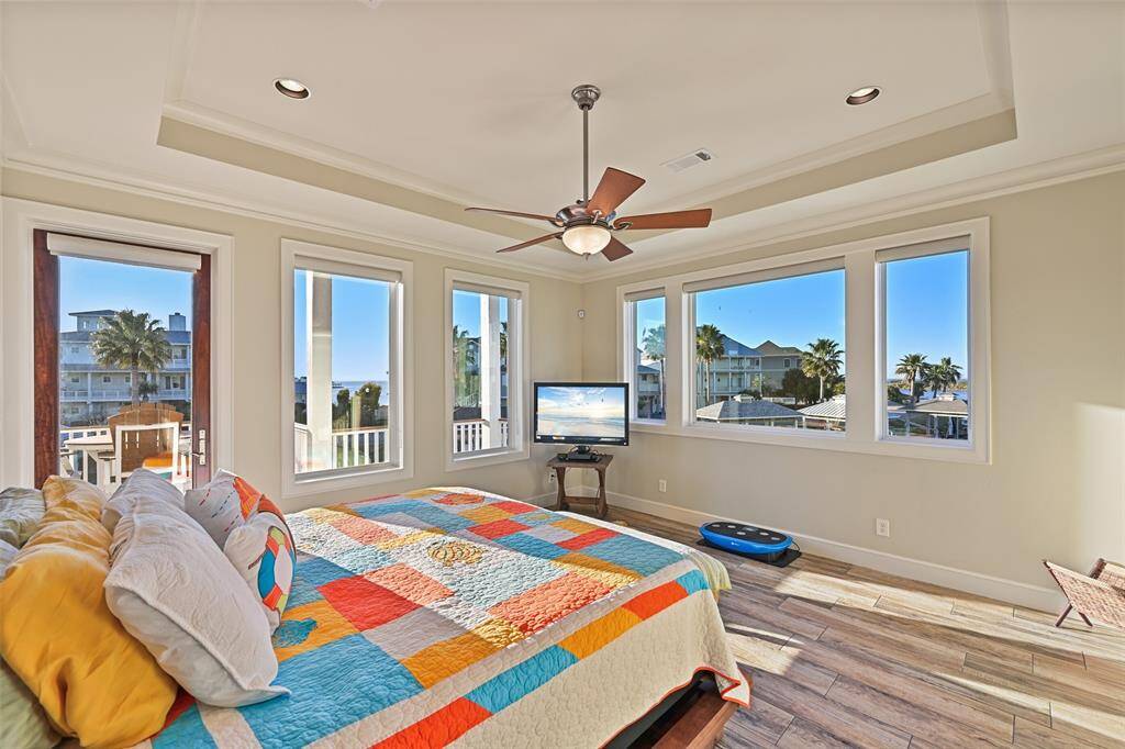 Lots of windows to enjoy the water views