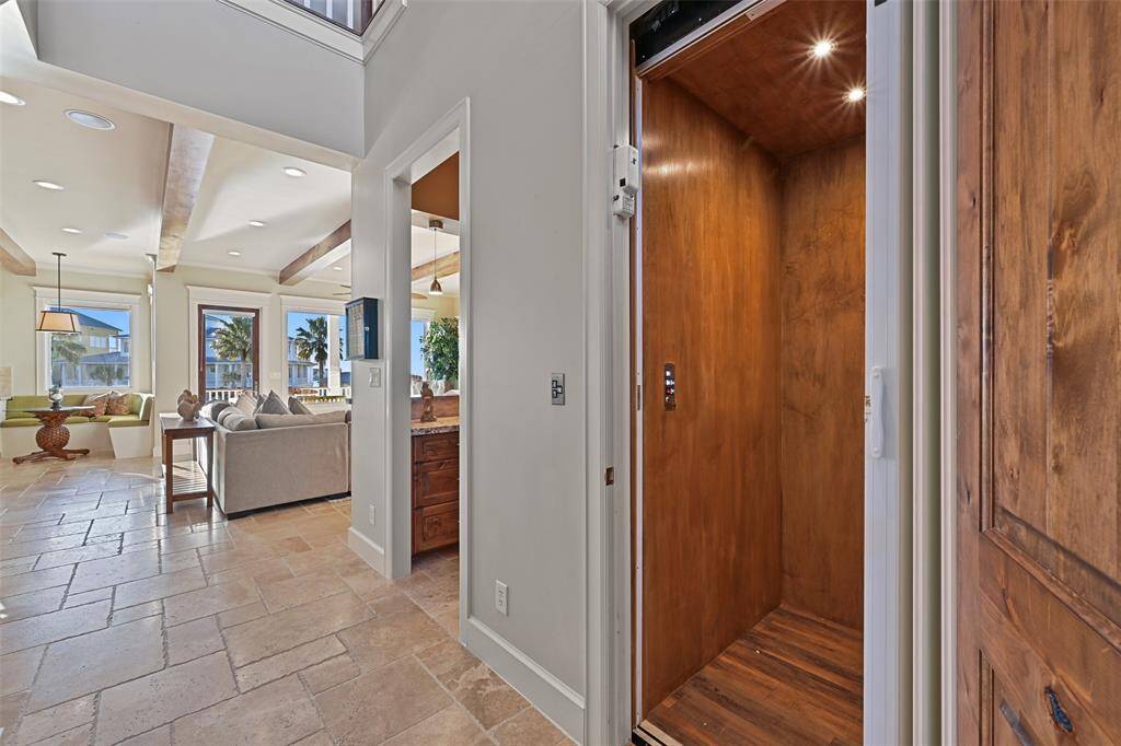 Elevator to main living level