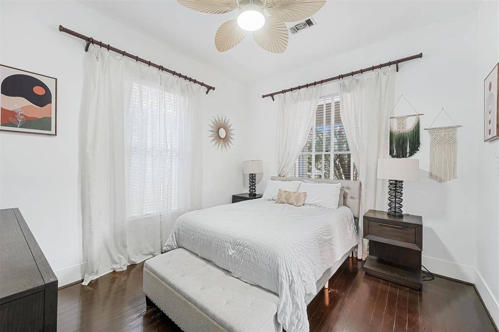 Each bedroom is generously proportioned