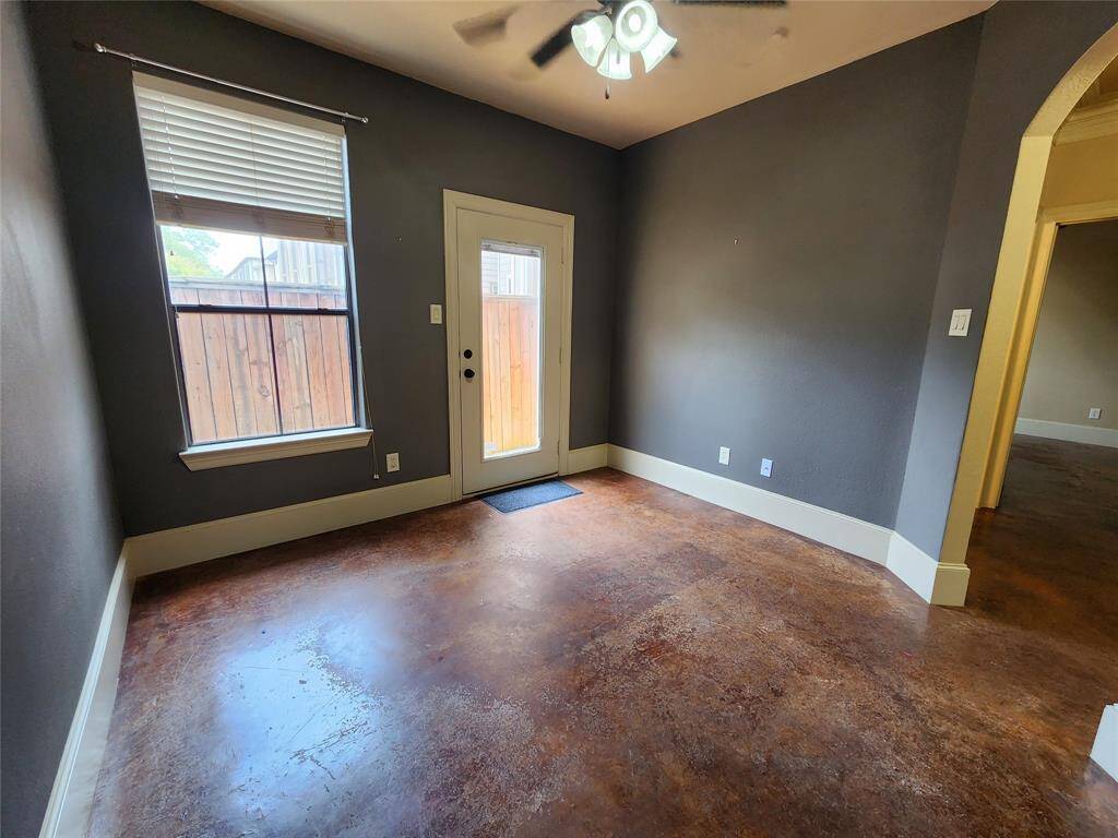 Flex/office pace on first floor.
