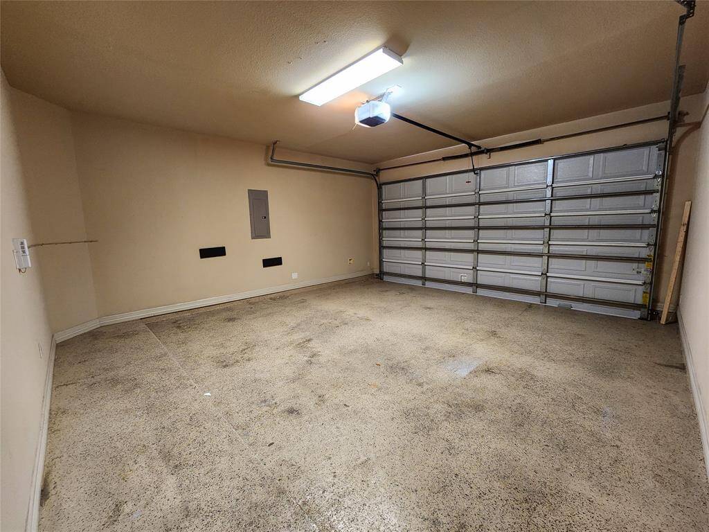 Spaceous two car garage