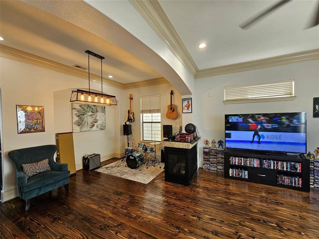Living room and Dining room area with lots of natural light