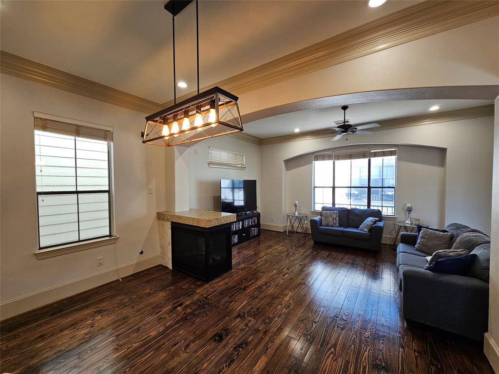 Another view of the Living room and dining room.