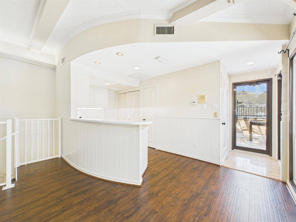 Kitchenette with Washer/Dryer Closet & Large Storage Closet