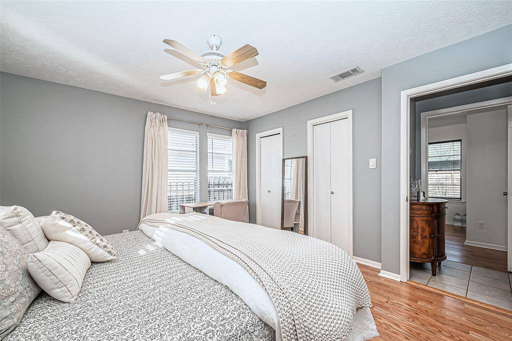Adjacent view of primary bedroom.
