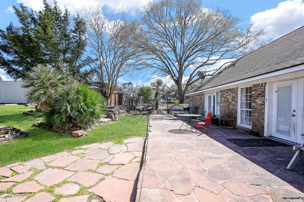 Huge patio