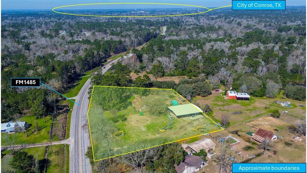 Approximate Boundaries Conroe TX 10 mn