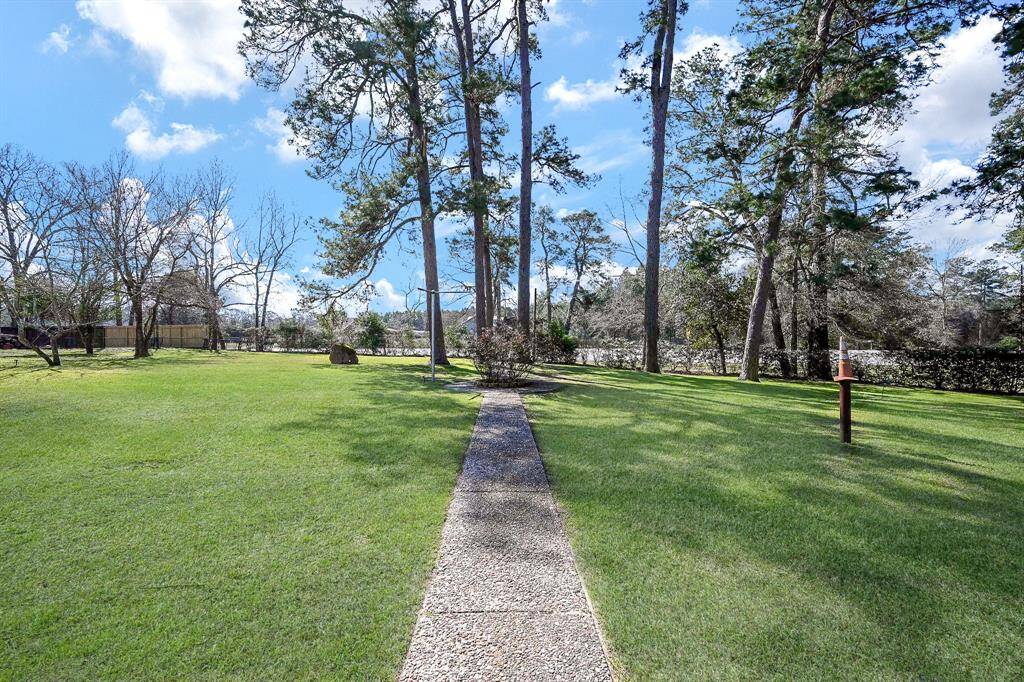 Huge front yard
