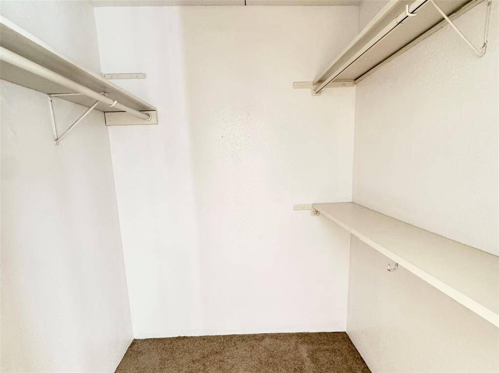 Primary closet