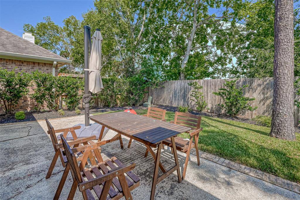 Imagine a Cool Evening on Your Patio! Patio furniture not included.