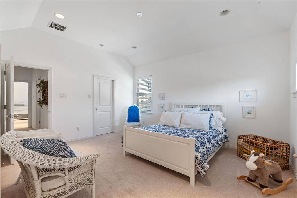 Secondary bedroom located upstairs.