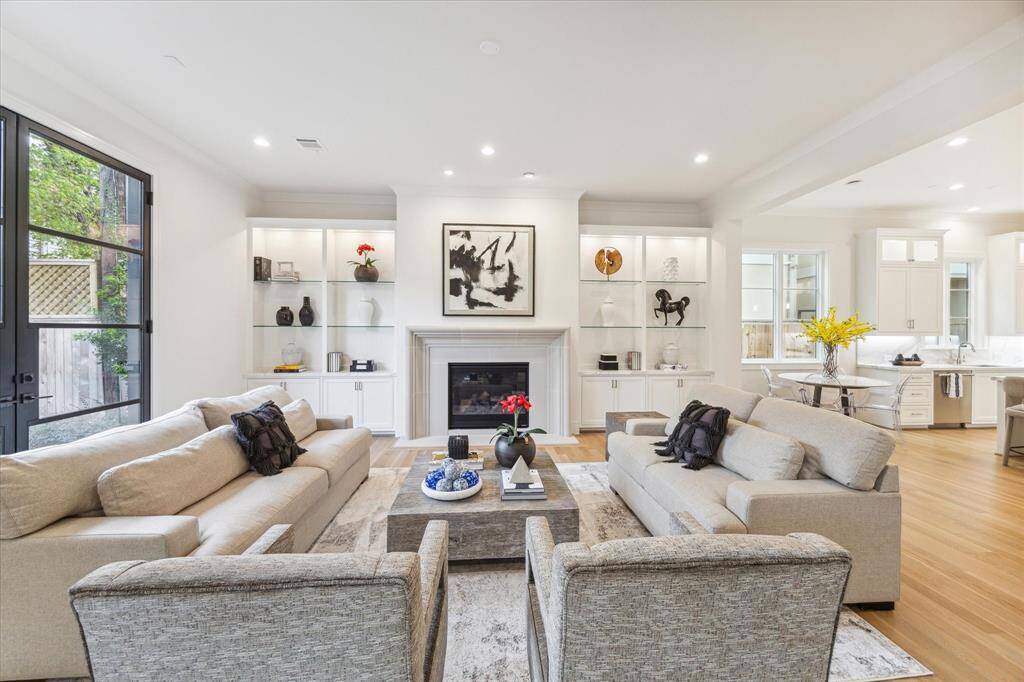 The Great Room is open to the Kitchen and Breakfast Nook.