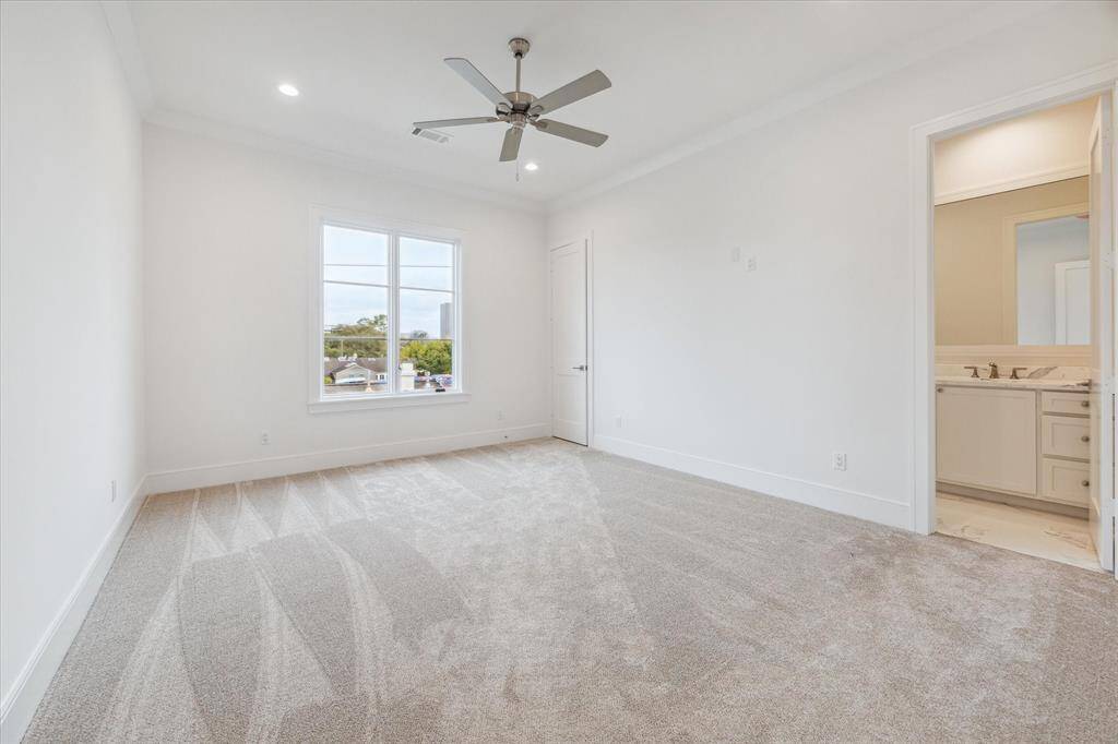 The Third Floor features two ensuite Bedrooms with sleek marble clad Baths.