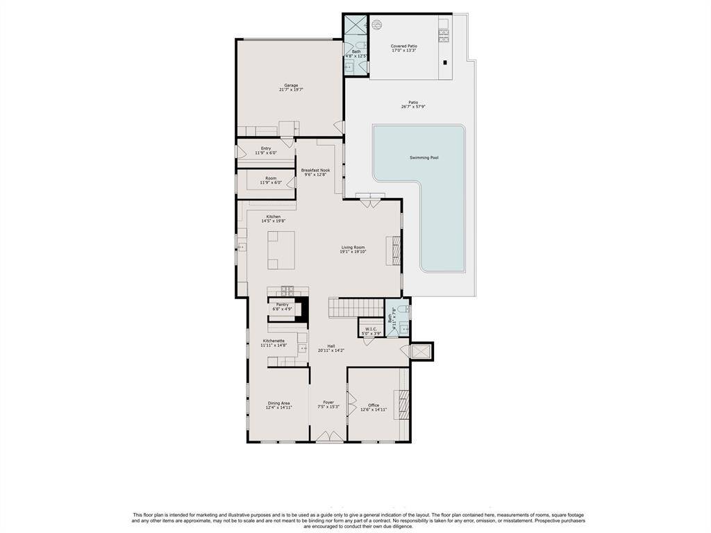 First Floor, Floor Plan