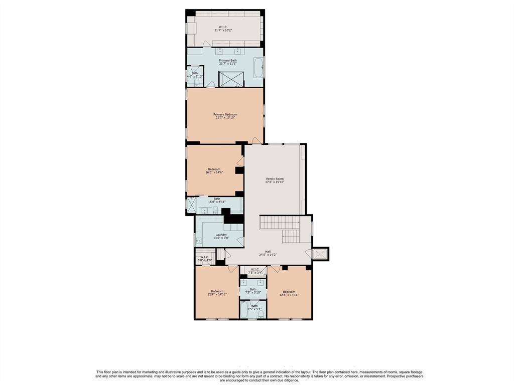 Second Floor, Floor Plan