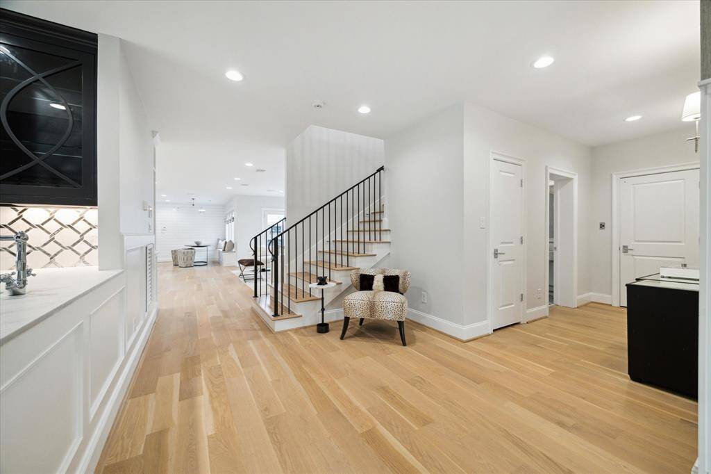 Hallway towards the Family Room.