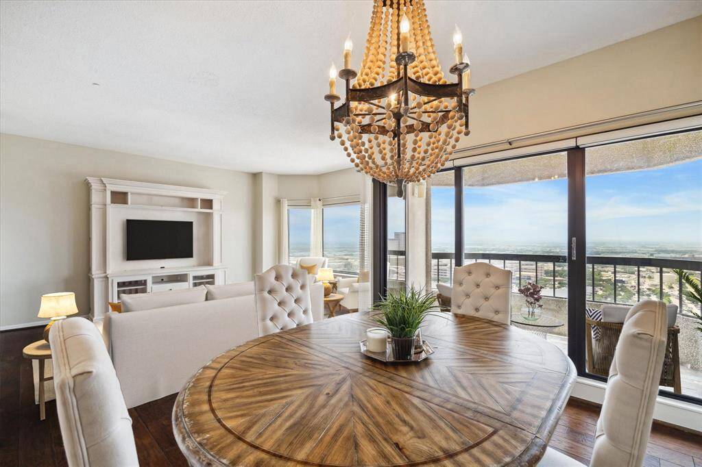 The Dining Room, Kitchen and Living Room flow perfectly for entertaining.