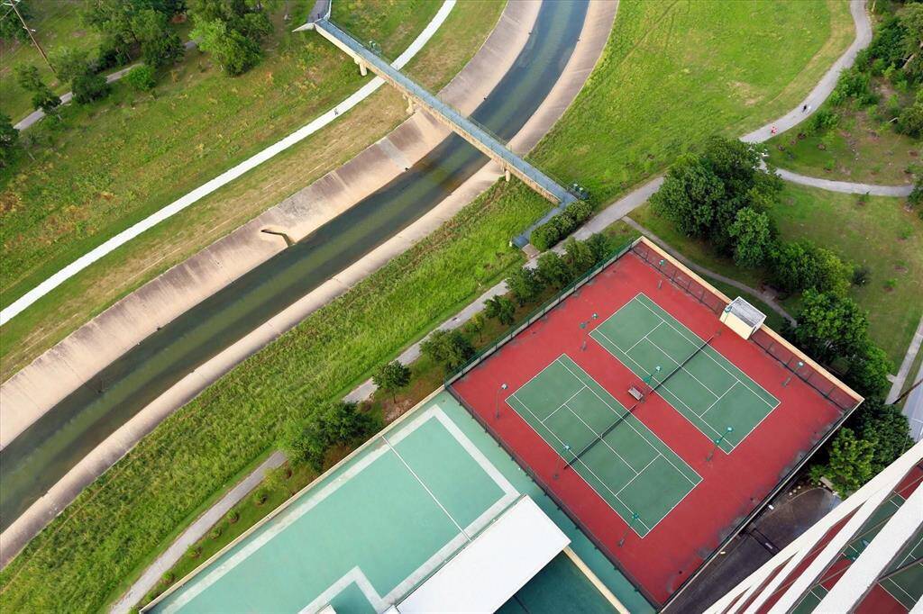 Climate controlled pool, dry sauna, steam room, gym, racquetball & tennis court are all on site.