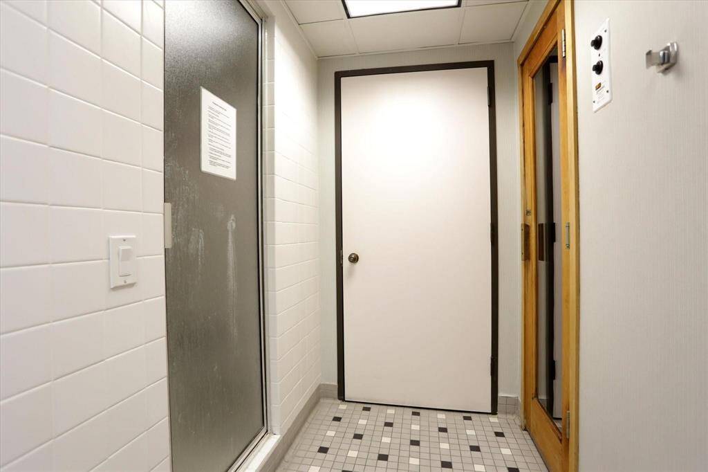 Enjoy the dry sauna, and steam room year round!
