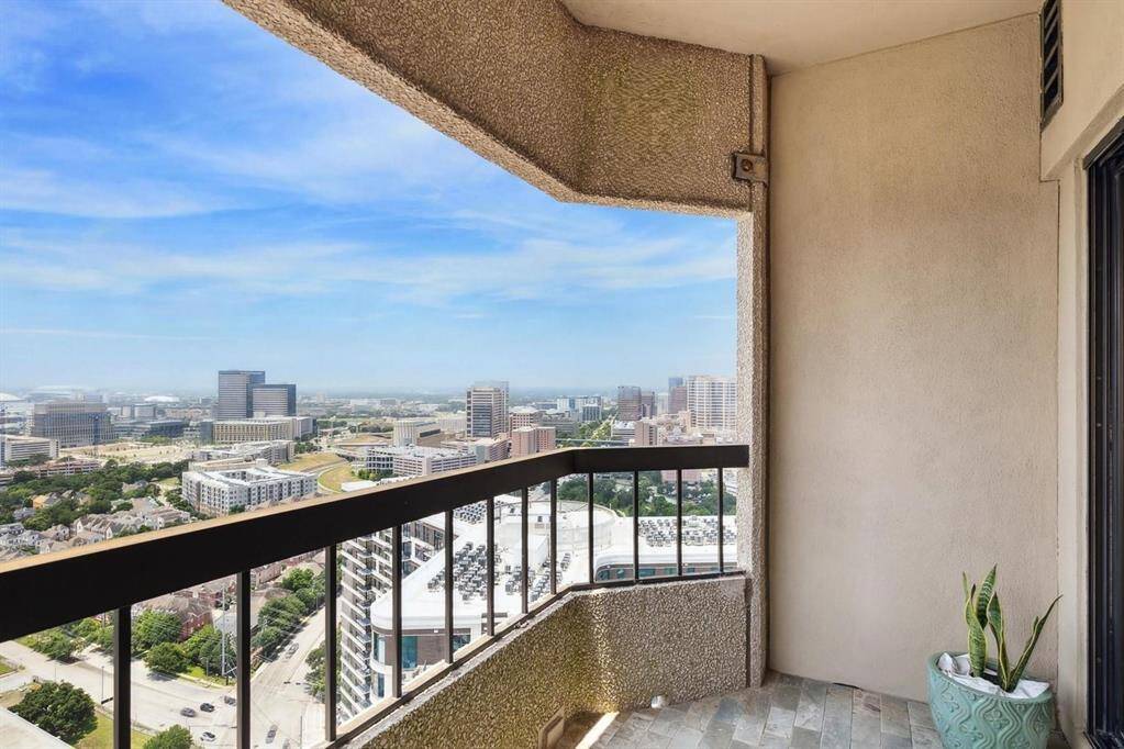 Enjoy stunning panoramic views from your private balcony.
