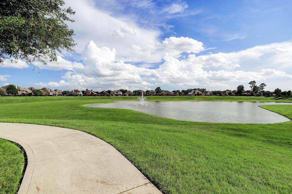 Community walking path