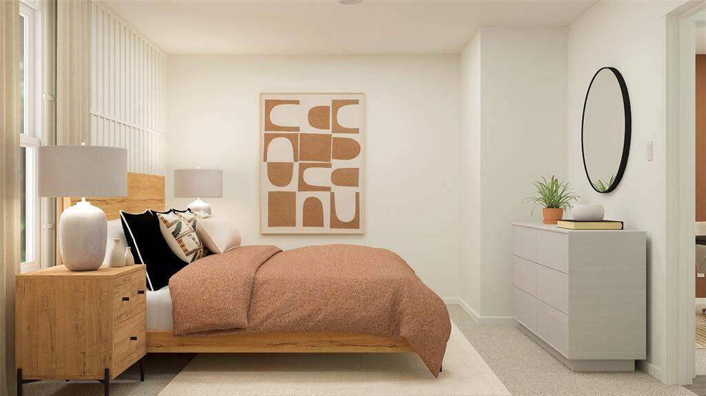The owner's suite offers a perfect retreat for relaxation after a productive day.