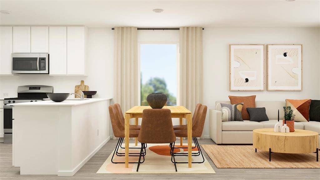 The dining room is perfect for hosting unforgettable meals and celebrations.
