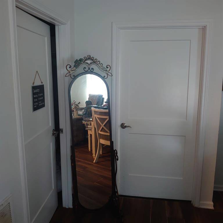 Laundry off of Living and Kitchen