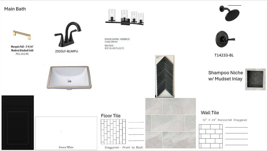 Included luxurious design selections.
