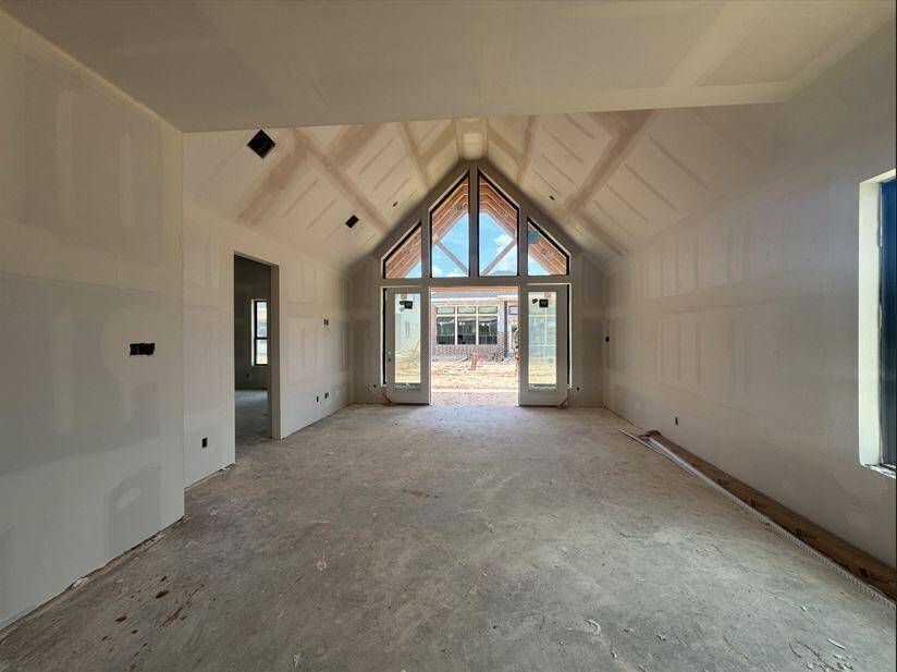 A beautiful view from the kitchen.