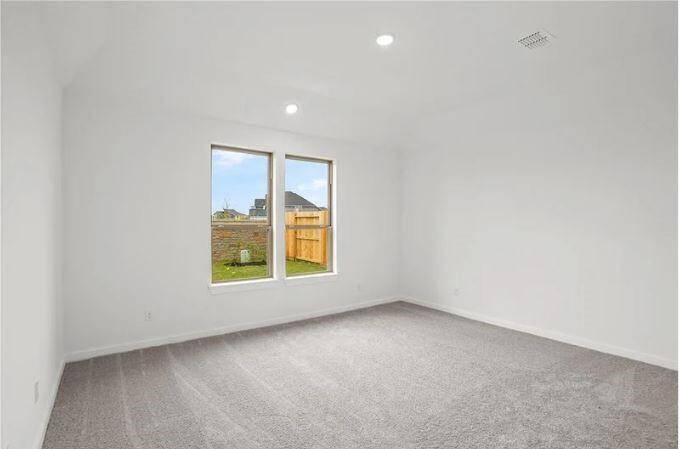 Spacious casual eating area just off the kitchen.