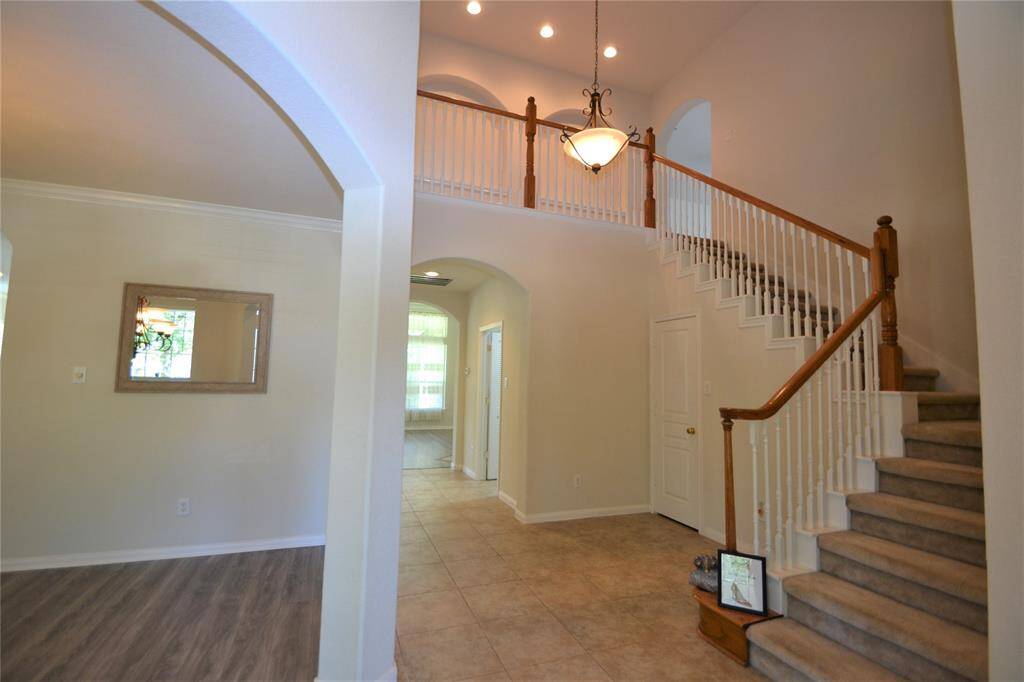 Formal living room on the left.