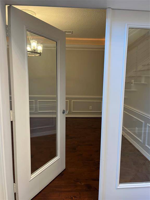 French Doors to Study or Formal Dining Room