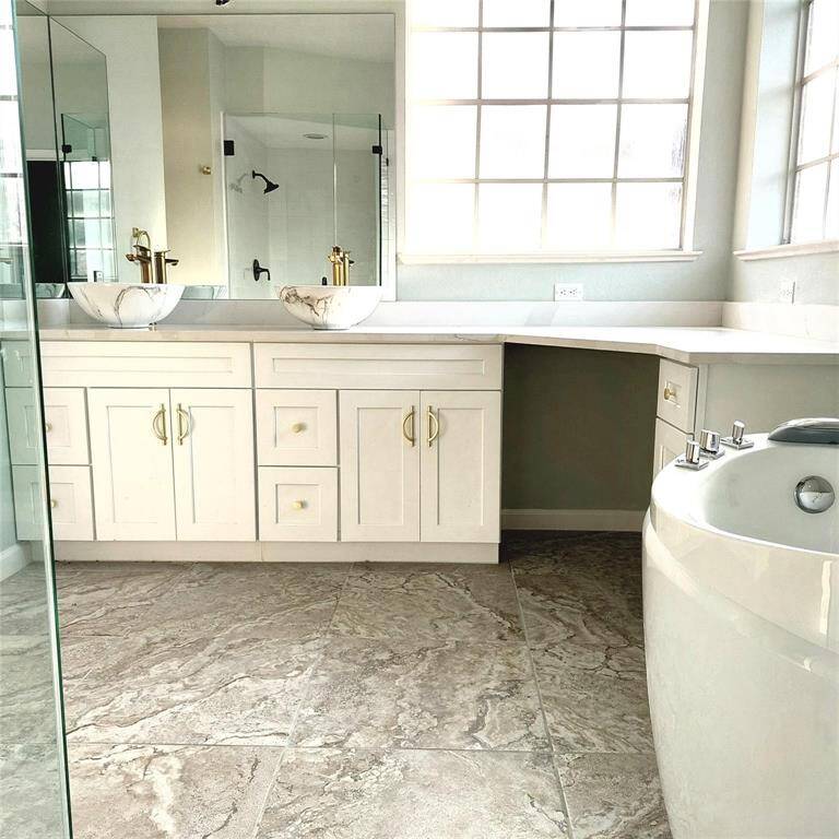 Primary bathroom shower