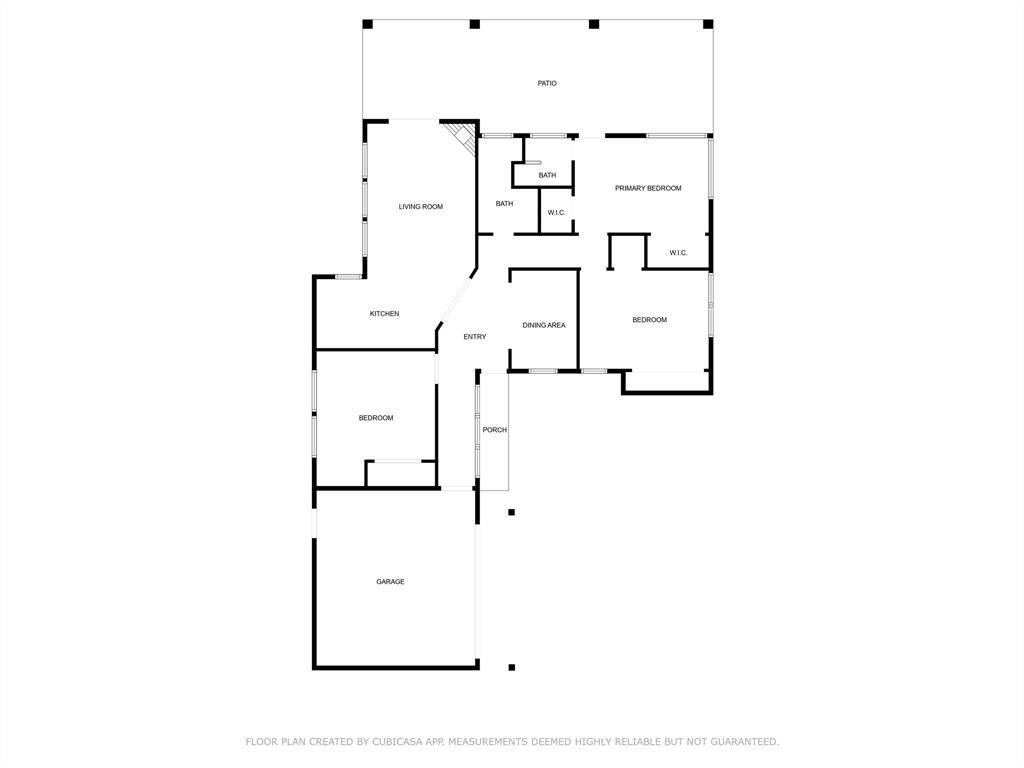 Floor plan for 6018 Woodbrook