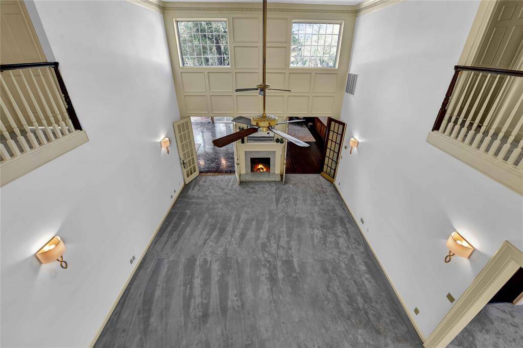 View from second story walkway.