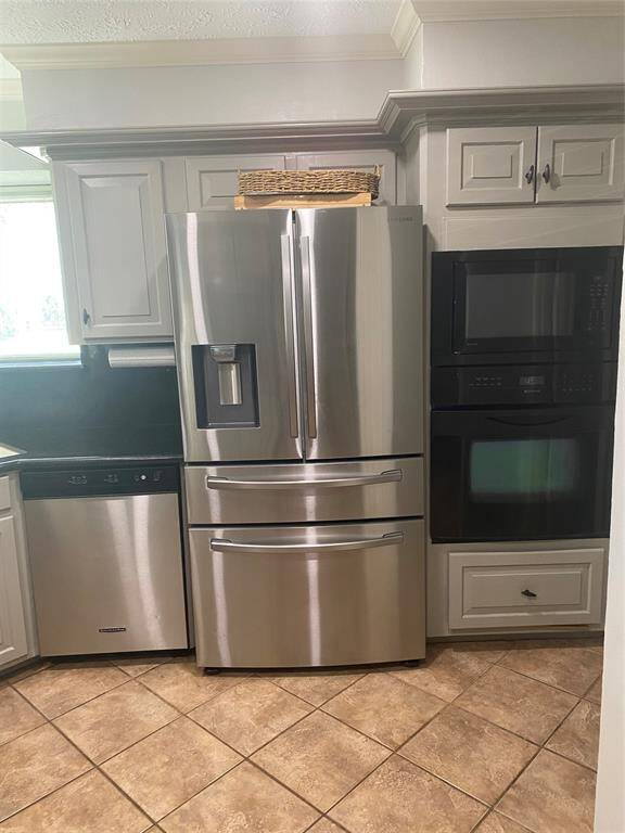 New fridge stays with home