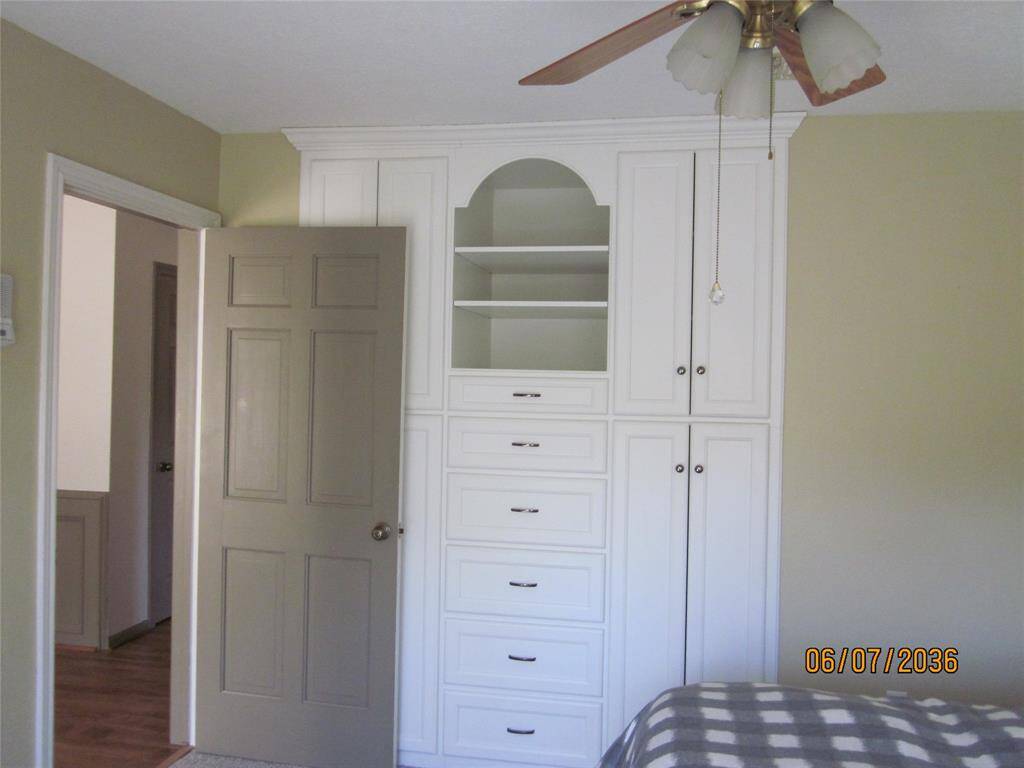Bedroom #4 with custom built in's