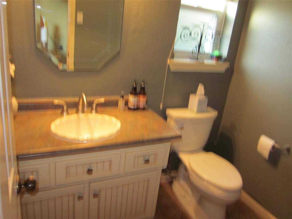 Half bath downstairs