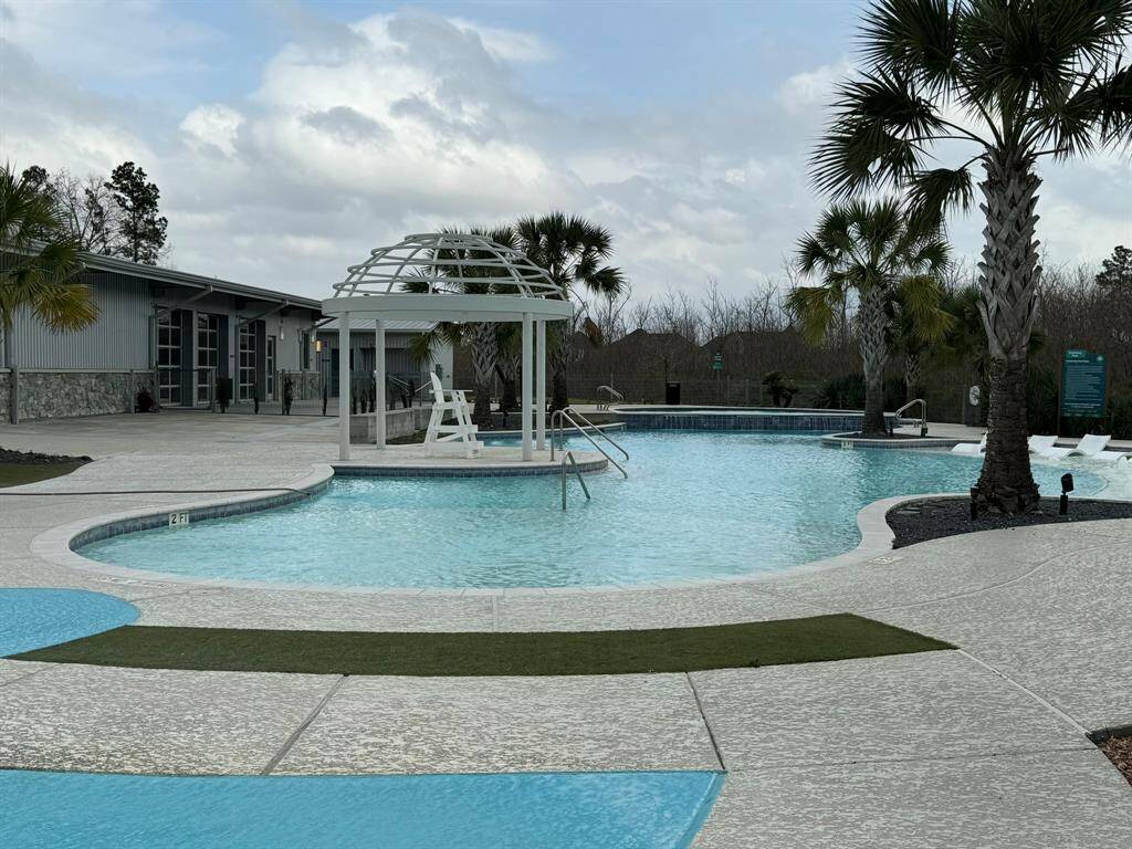 Community recreation area.
