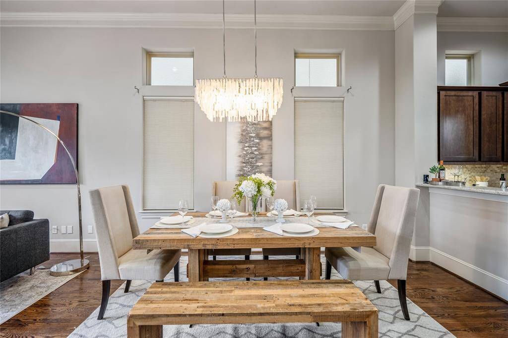 Notice two large windows and peek-a-boo windows for even more natural light.