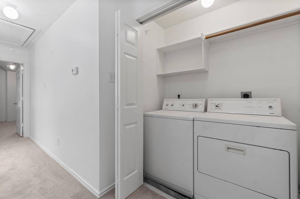 Washer and dryer included!