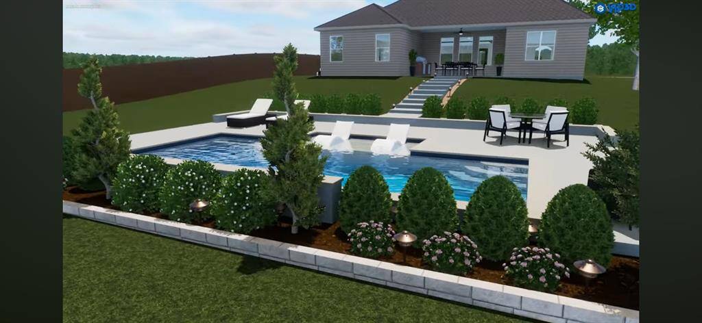 Please request video of pool renderings.