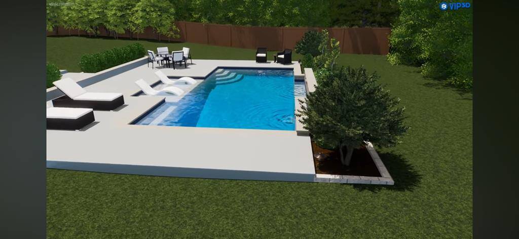 Please request video of pool renderings.