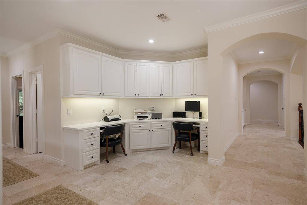 Study nook off the game room on the 2nd floor