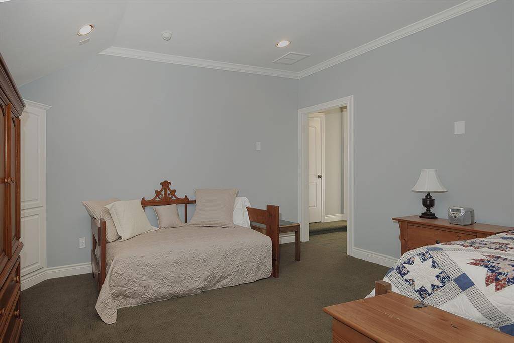 3rd floor bedroom off the media room and living area