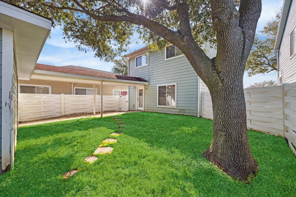 Bring the trampoline, swing set, and other yard toys! This sprawling fenced yard has plenty of room for outdoor play!