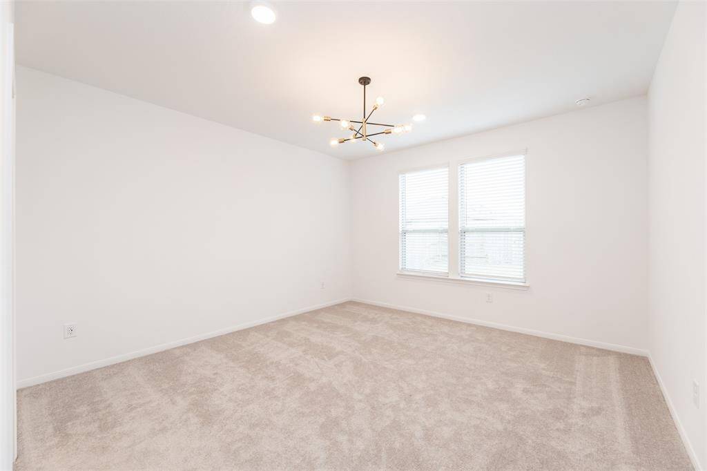 View of the primary bedroom.